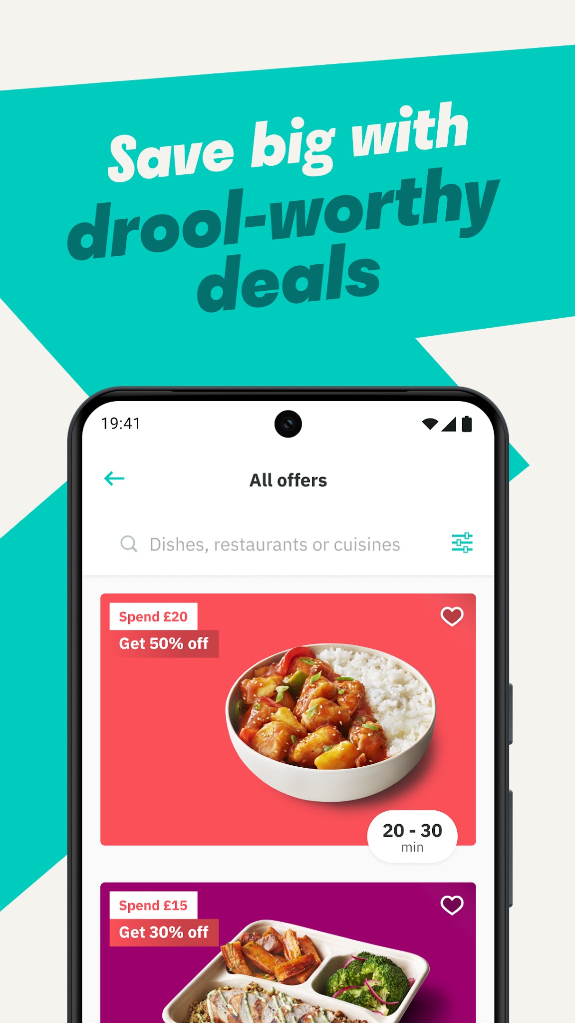 Snímek obrazovky Deliveroo 3