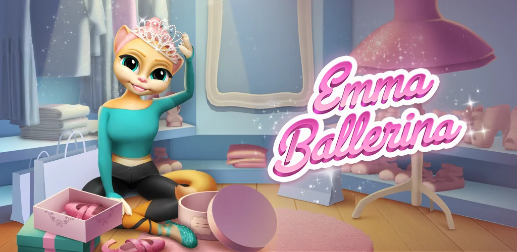 Кішка Емма Балерина гра обкладинка для Android