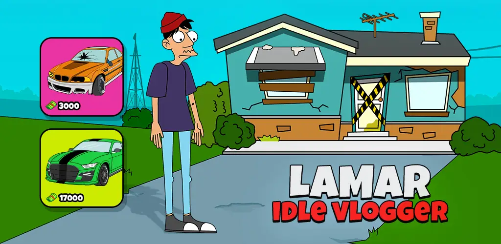 Lamar - Idle Vlogger trò chơi Hình ảnh bìa cho Android