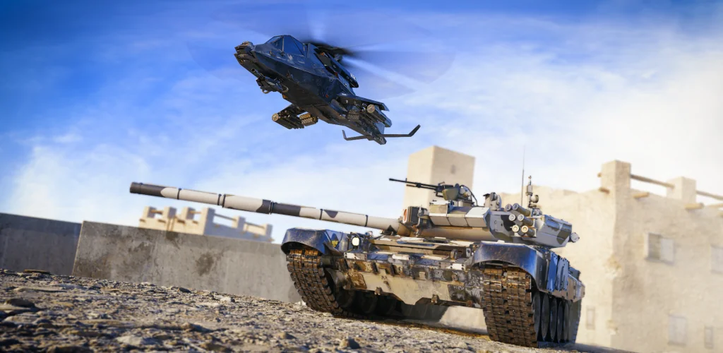 Massive Warfare: Танк Тандер игра обложка для Android