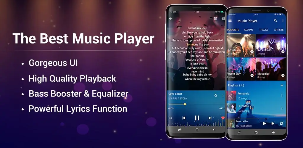 Music Player para Android aplicación carátulas para Android
