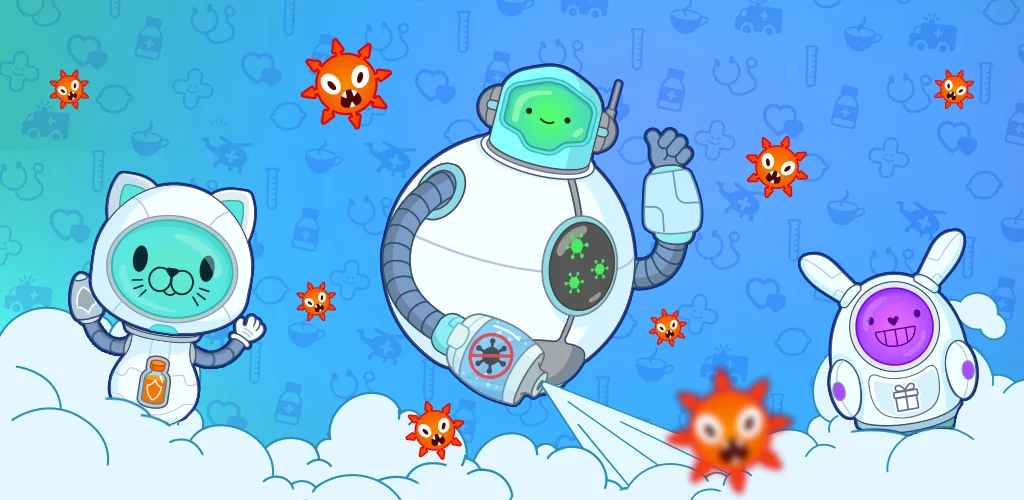 Pepi Hospital 2: Flu Clinic gioco copertina per Android