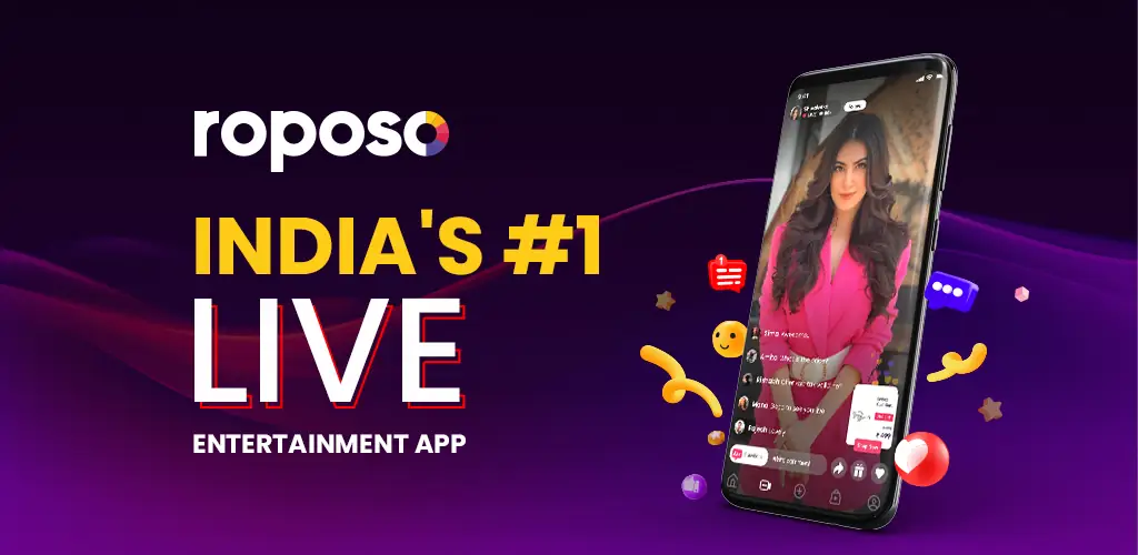 Roposo - Video Shopping App 应用程序 Android 封面艺术