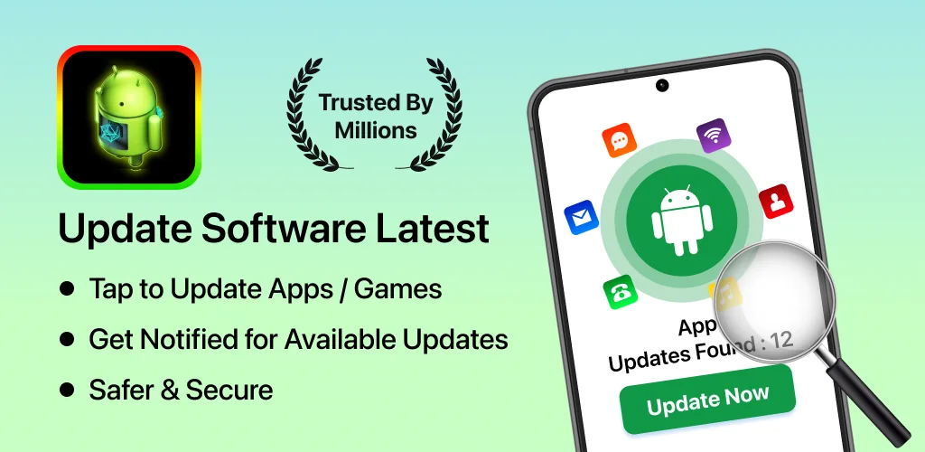 Update Software Latest برنامج غلاف فني للأندرويد