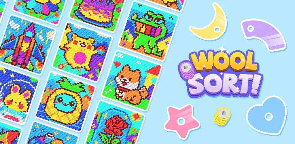 Wool Sort игра обложка для Android