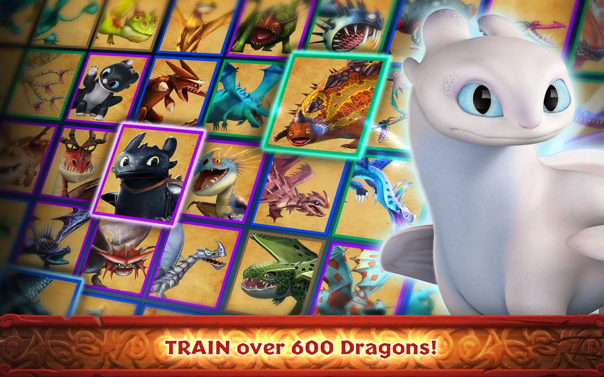 Snímek obrazovky Dragons: Rise of Berk 2