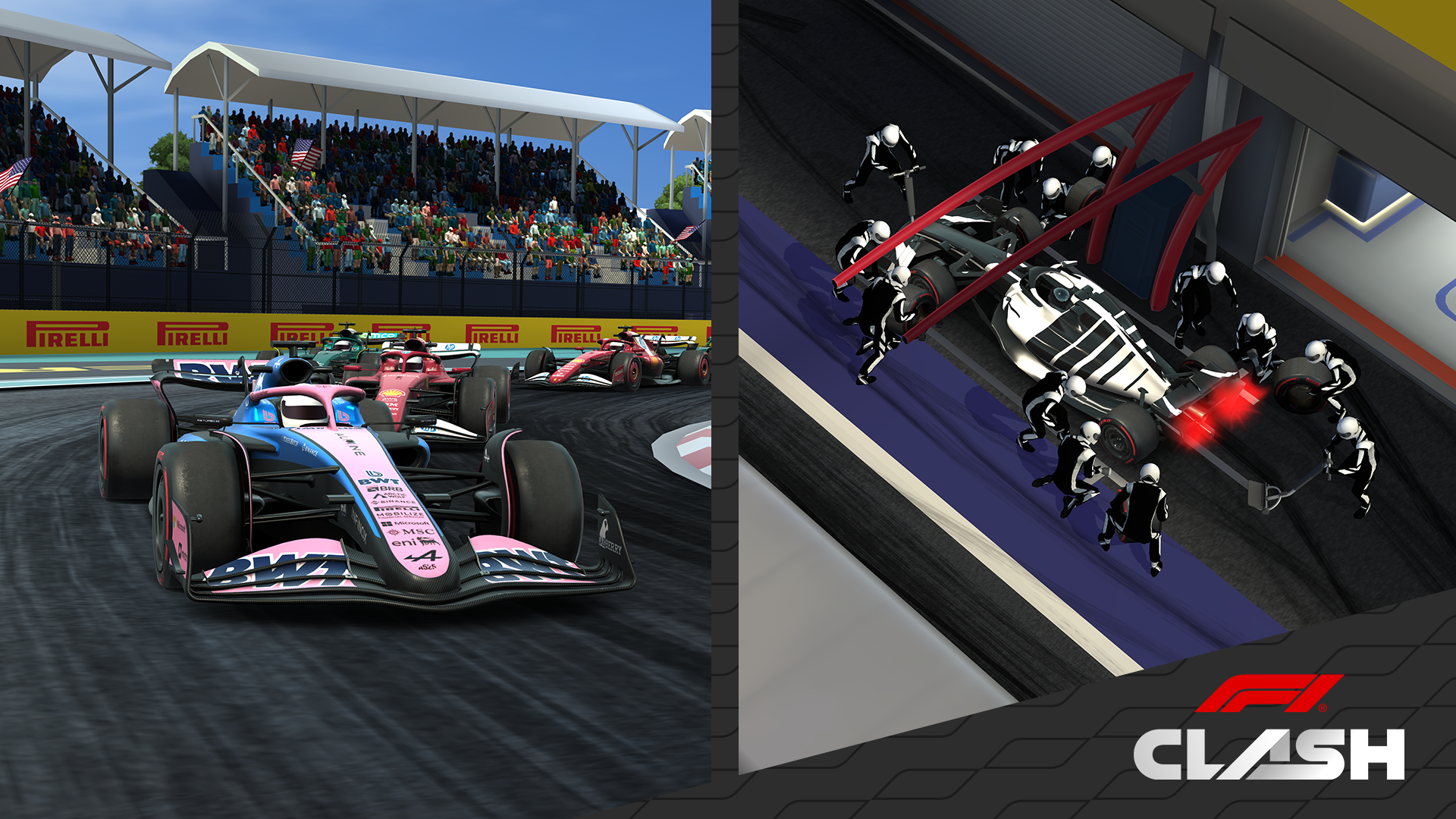 Ảnh chụp màn hình F1 Clash - Official 2024 Game 3