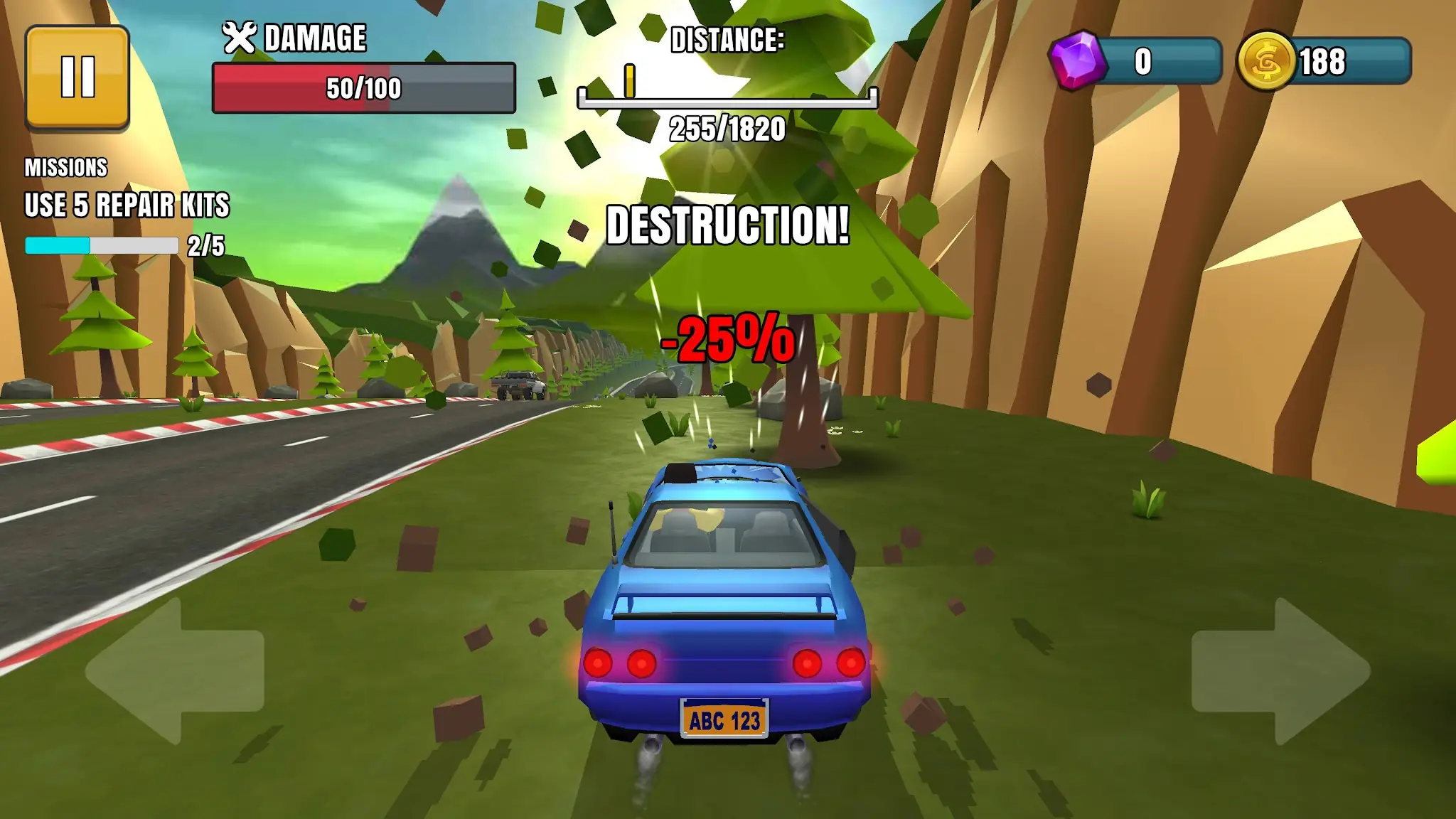 Screenshot Faily Brakes 2: फ्लैटआउट 3