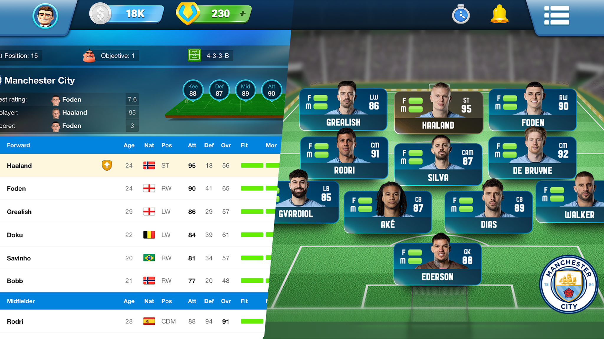 Ekran Görüntüsü Online Soccer Manager 23/24 2