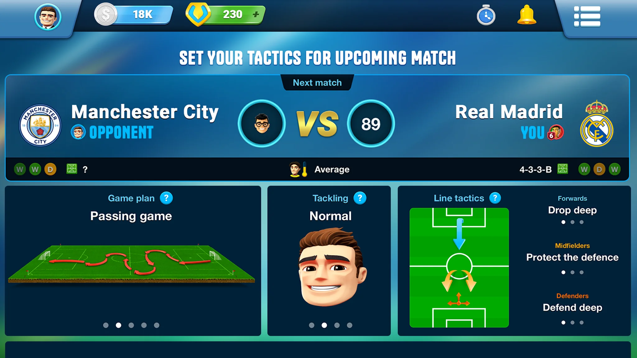 Ảnh chụp màn hình OSM 24 - Football Manager game 6