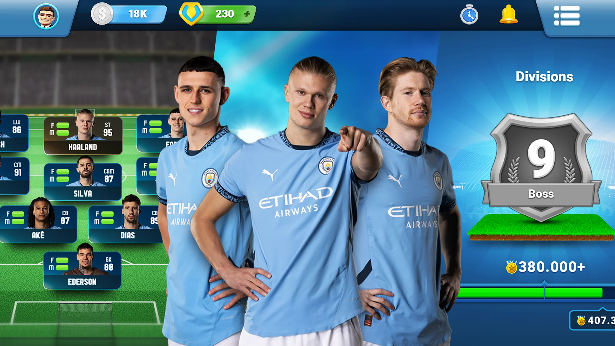 Ảnh chụp màn hình OSM 24 - Football Manager game 8