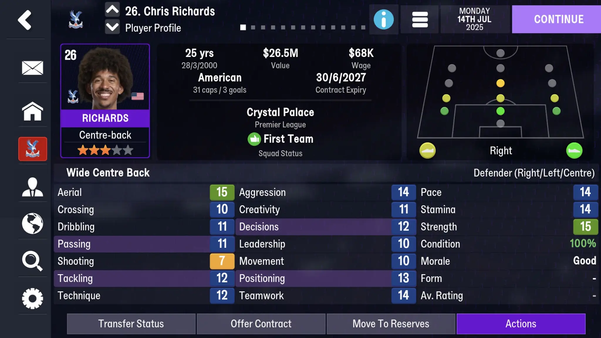 Скриншот Football Manager 26 Mobile 5