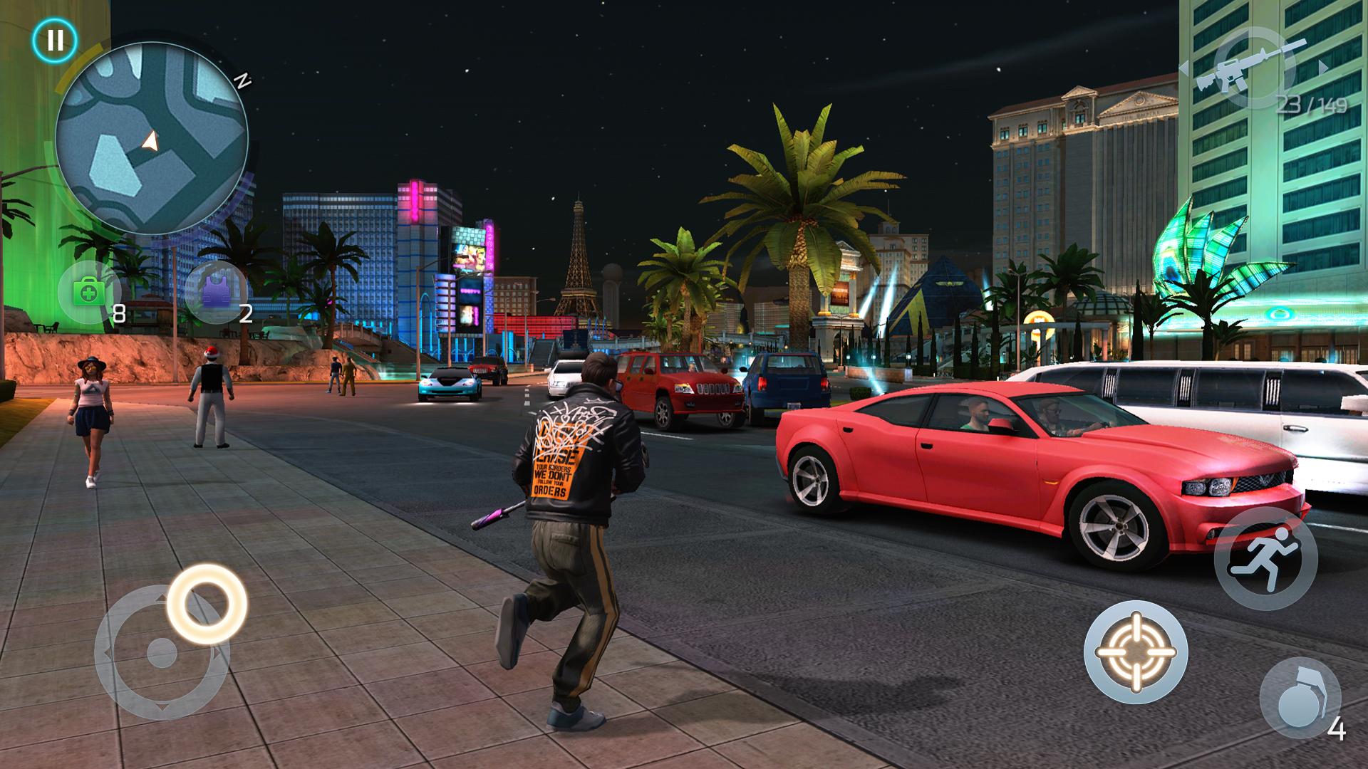 Снимка на екрана Gangstar Vegas 1