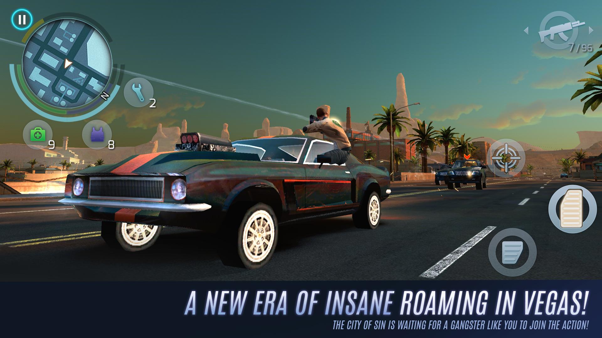 Снимка на екрана Gangstar Vegas 2