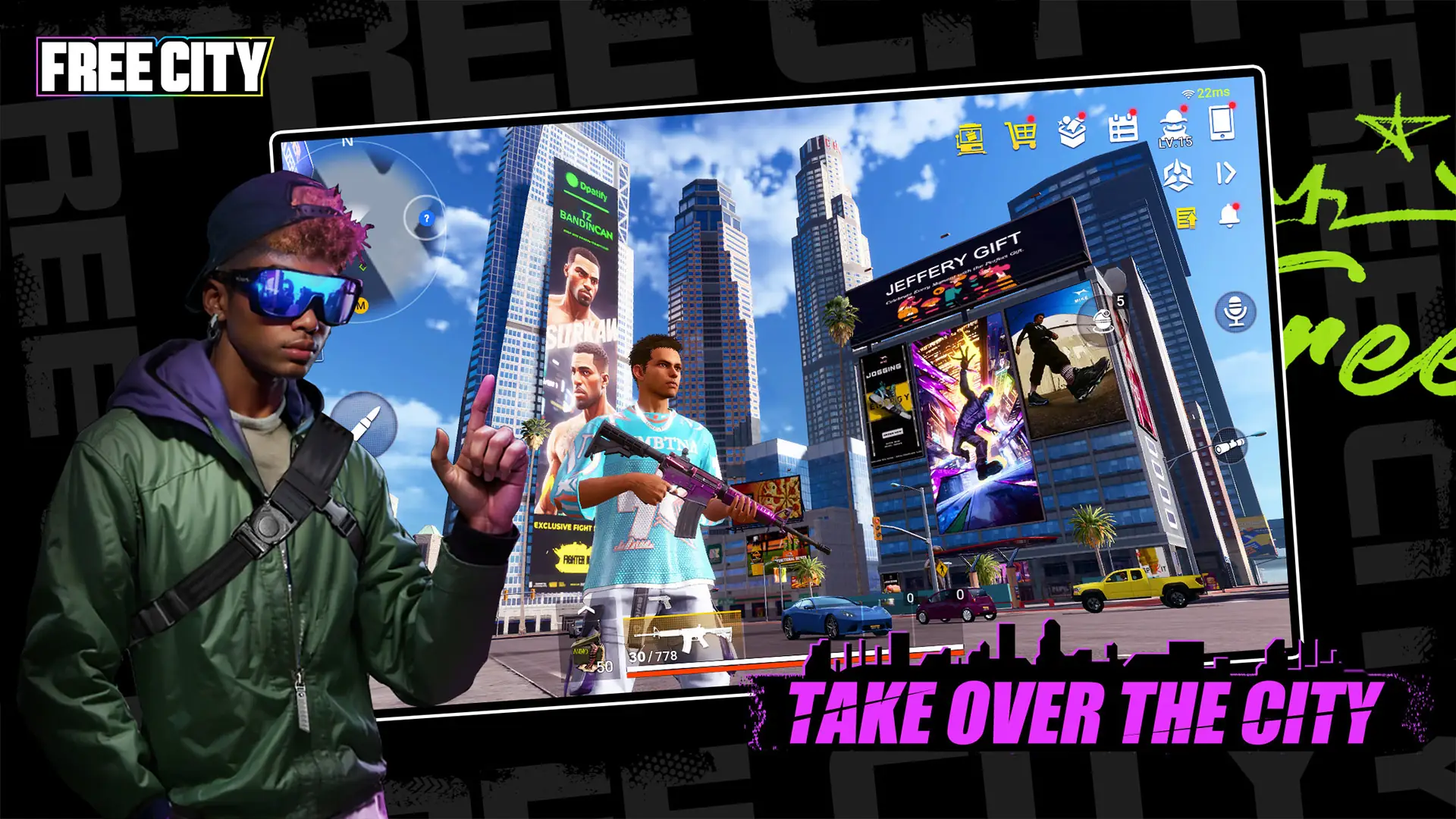 Zrzut ekranu Garena Free City 1