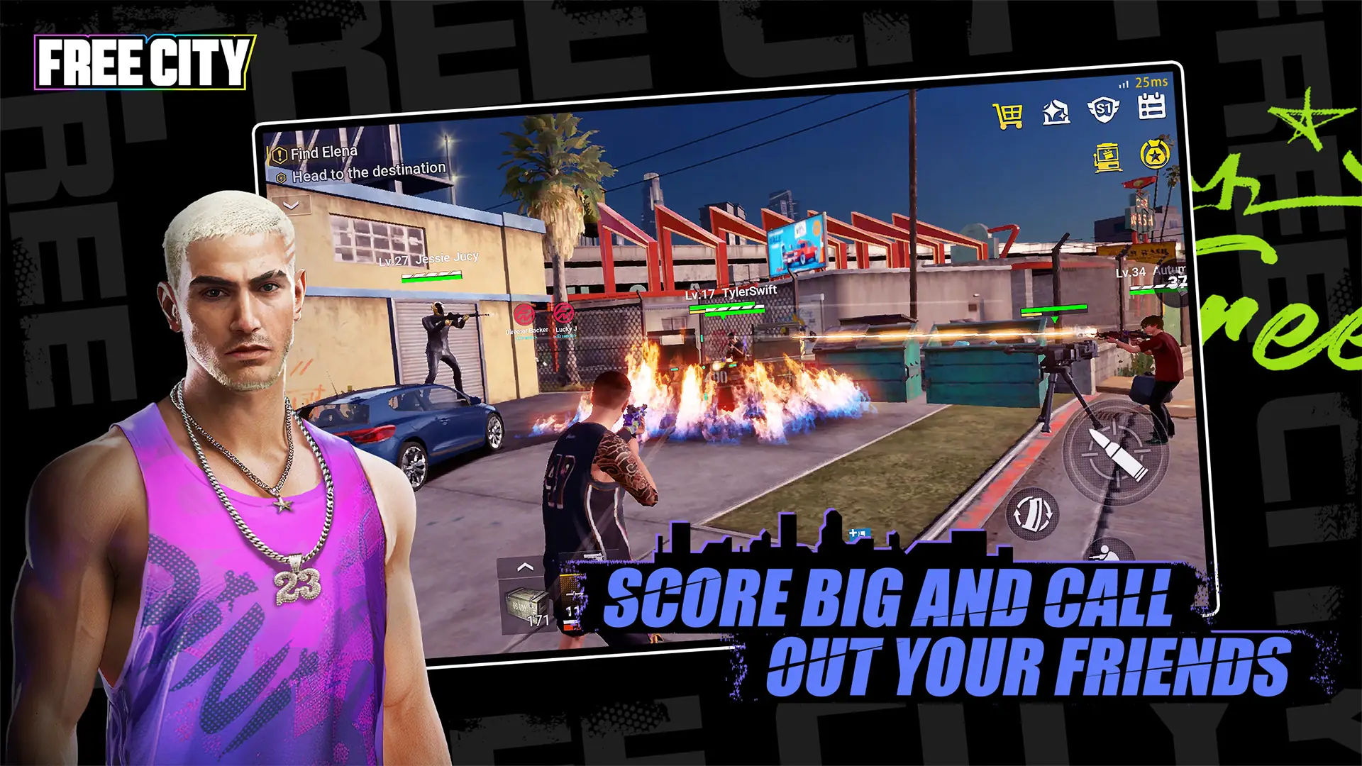 Zrzut ekranu Garena Free City 5