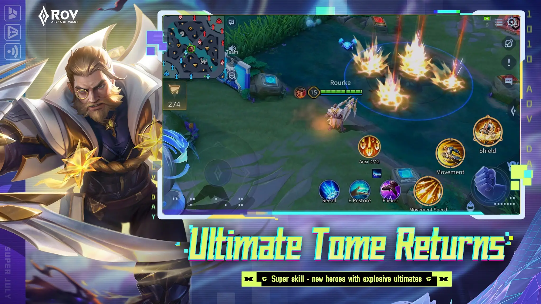 Ekran Görüntüsü Garena RoV: The Mildar's Rise 6