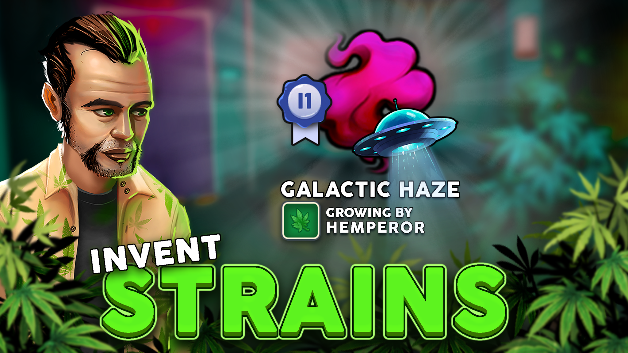 Снимка на екрана Hempire - Plant Growing Game 5