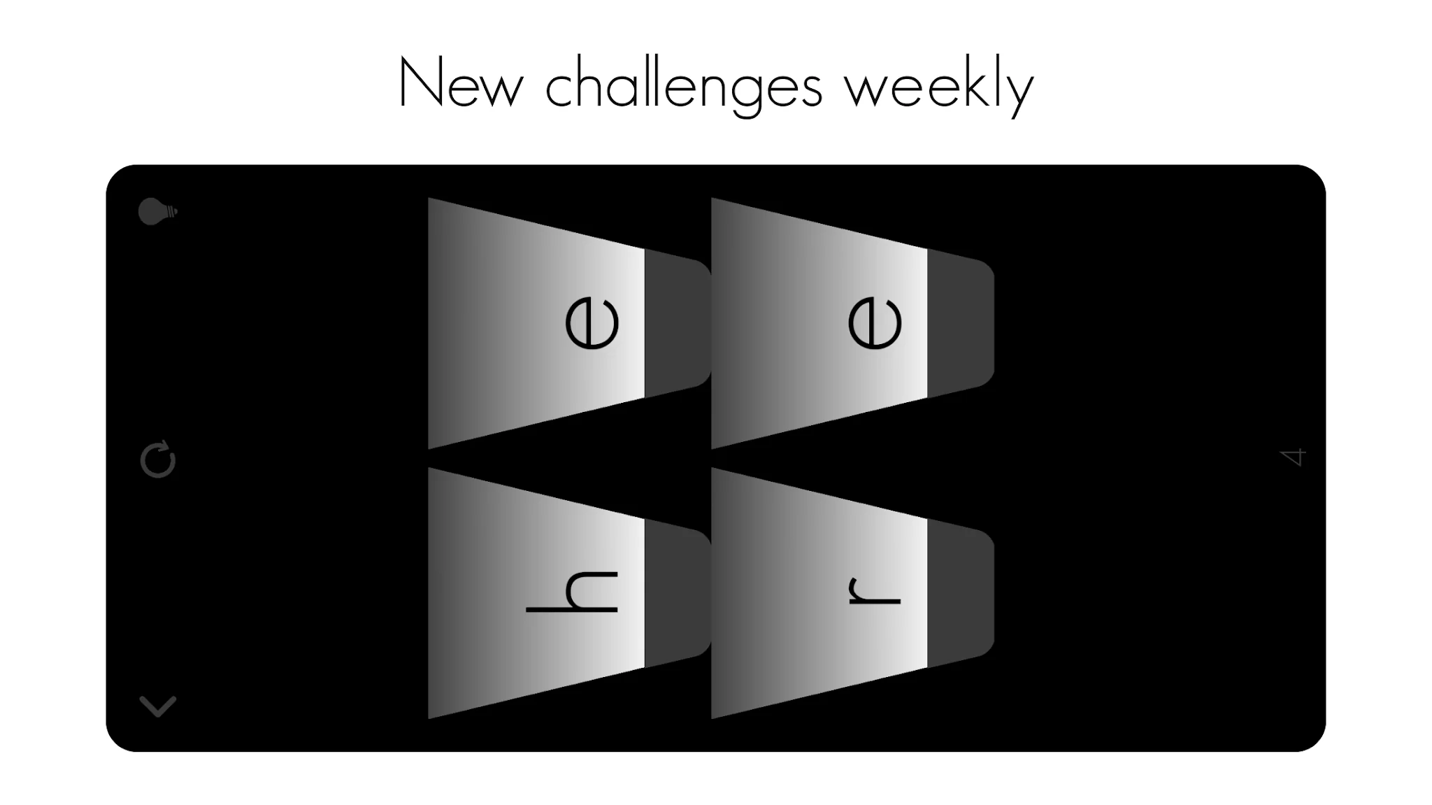 Captura de tela here - a puzzle game 6