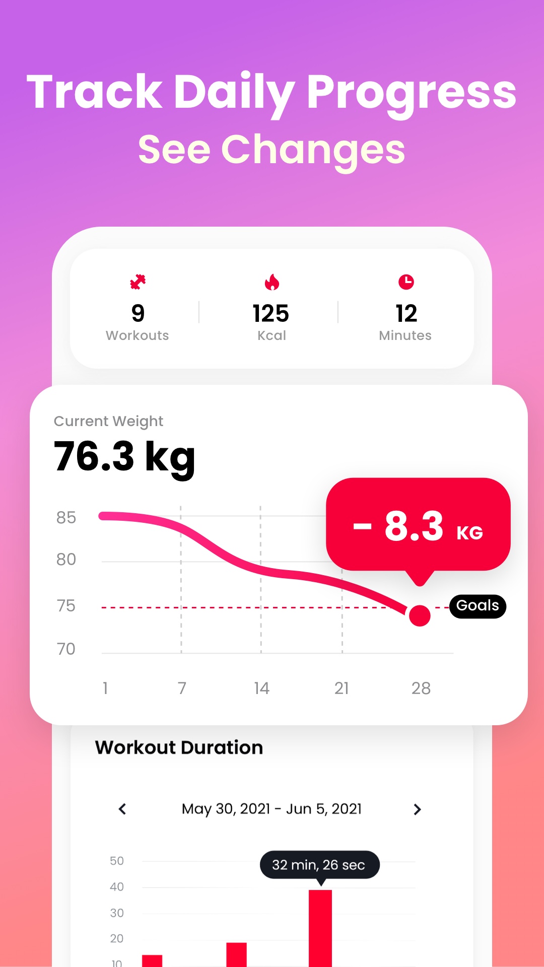 Снимка на екрана JustFit 5