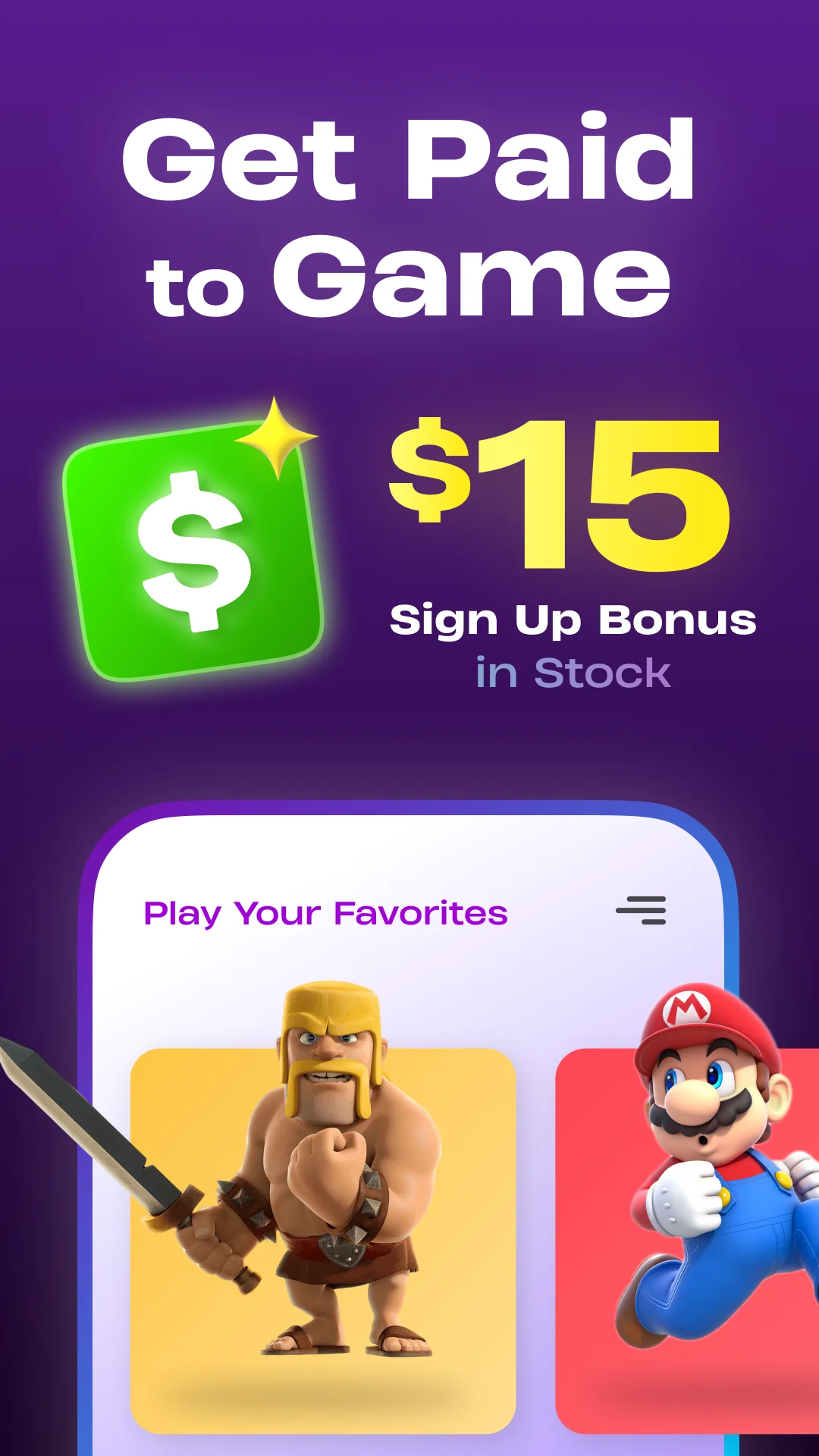 Snímek obrazovky Make Money: Play & Earn Cash 2