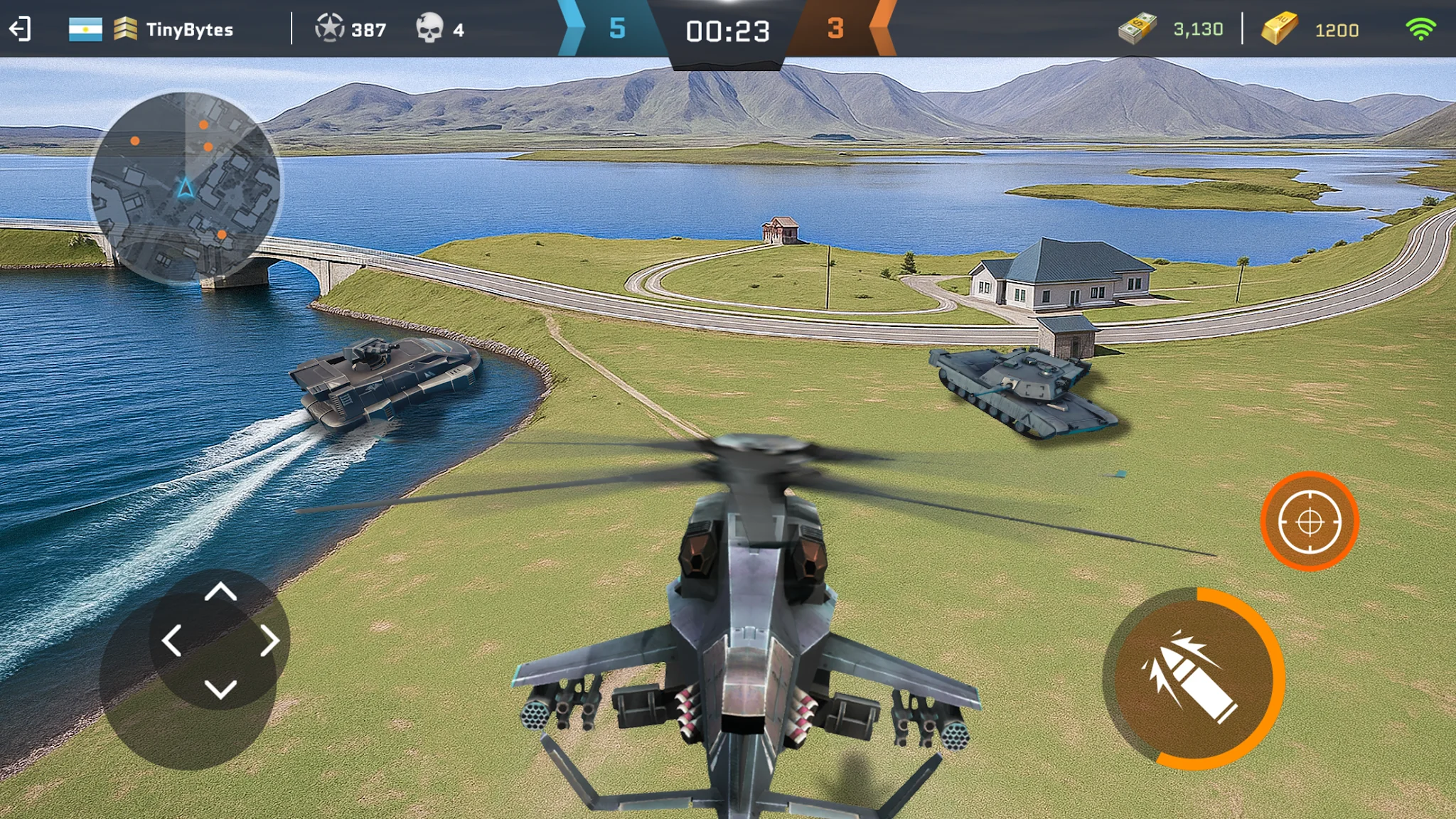 Скриншот Massive Warfare: Танк Тандер 2
