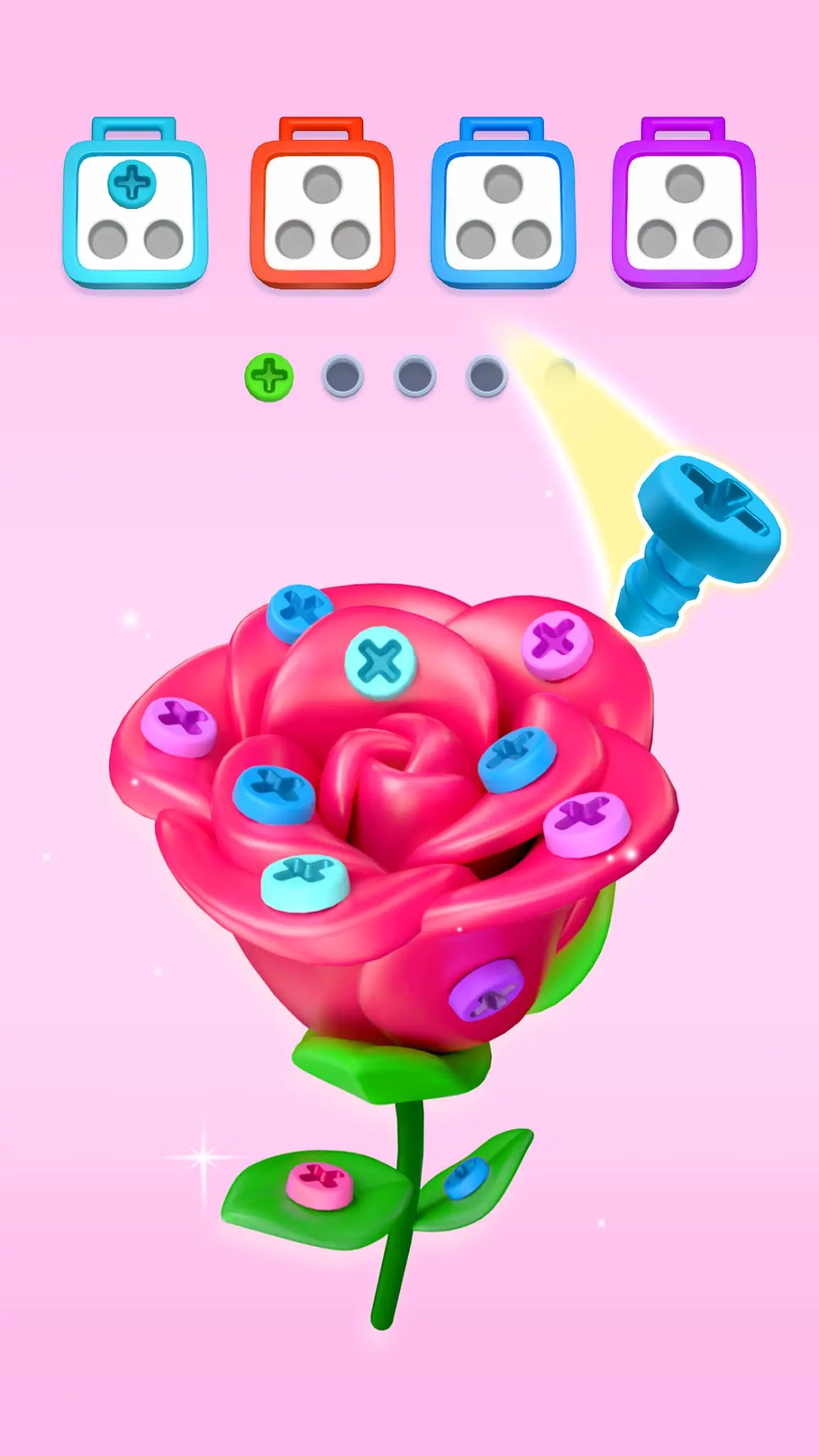 Tangkapan layar Screw Sort Puzzle: Sekrup 3D 4