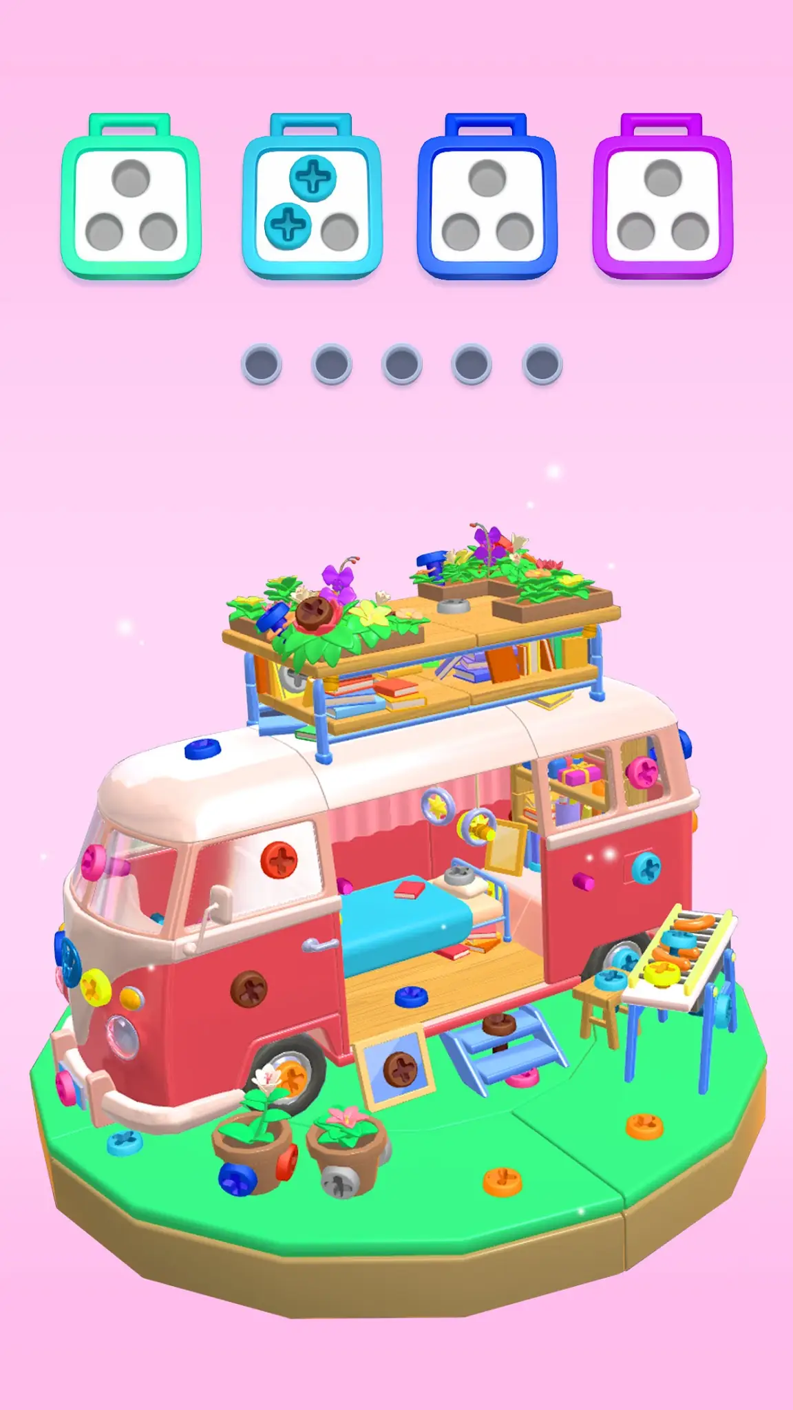 Tangkapan layar Screw Sort Puzzle: Sekrup 3D 7