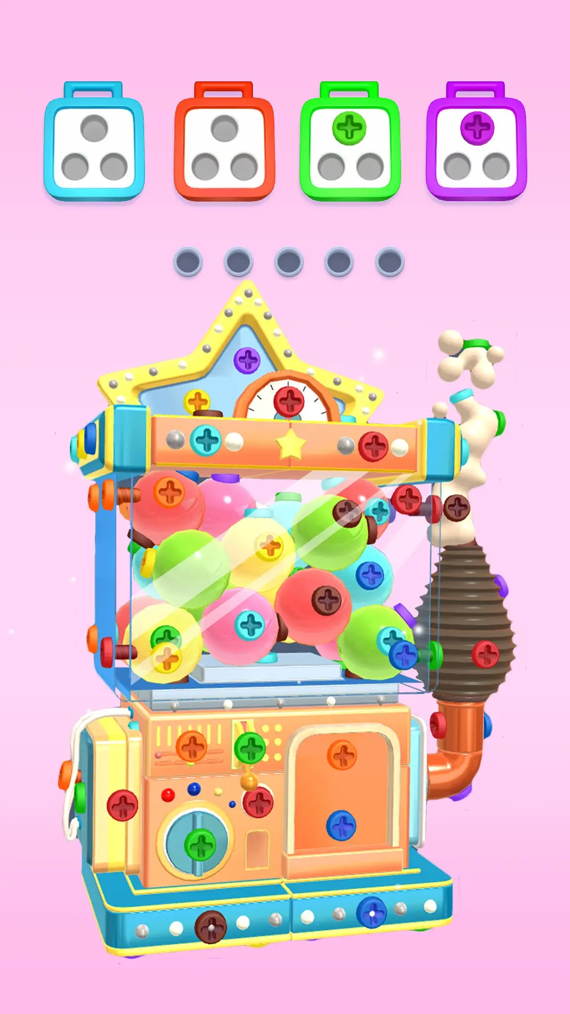 Tangkapan layar Screw Sort Puzzle: Sekrup 3D 8