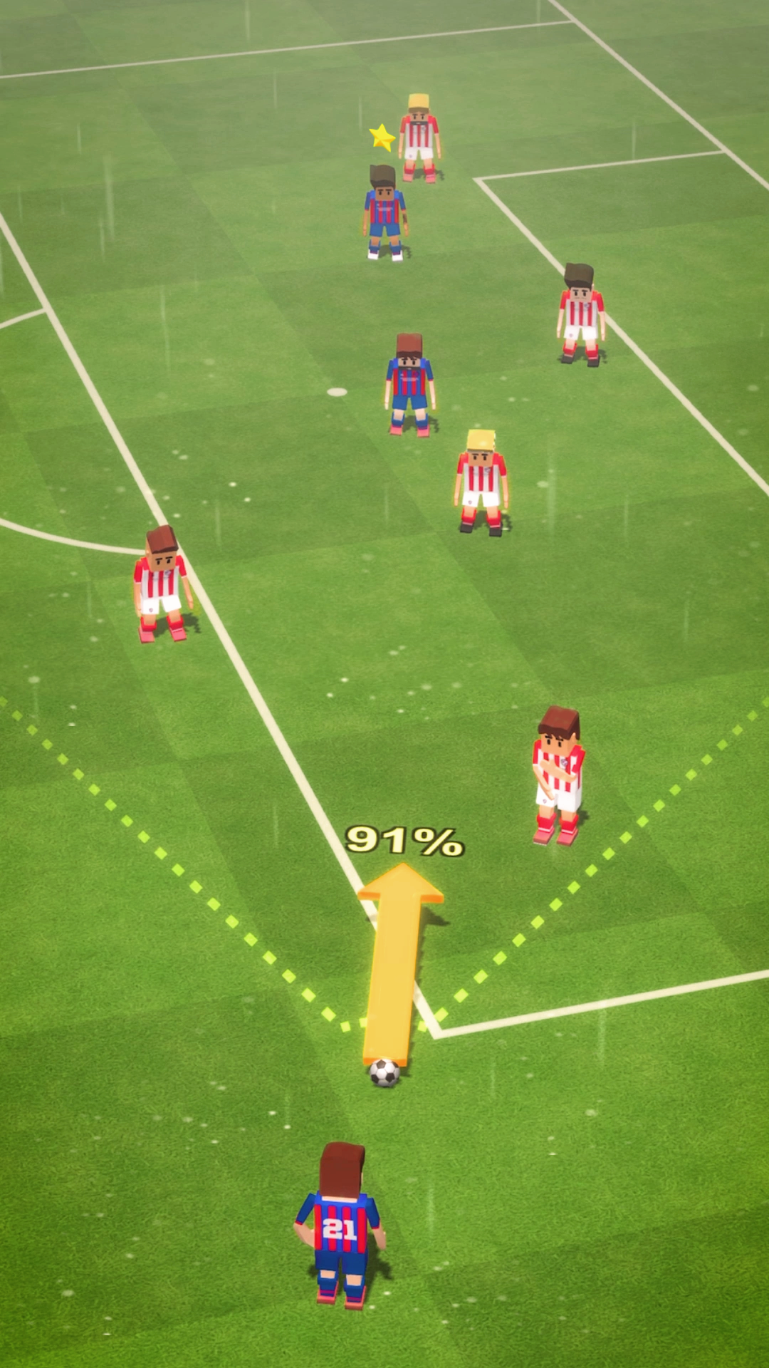 Tangkapan layar Mini Soccer Star 3
