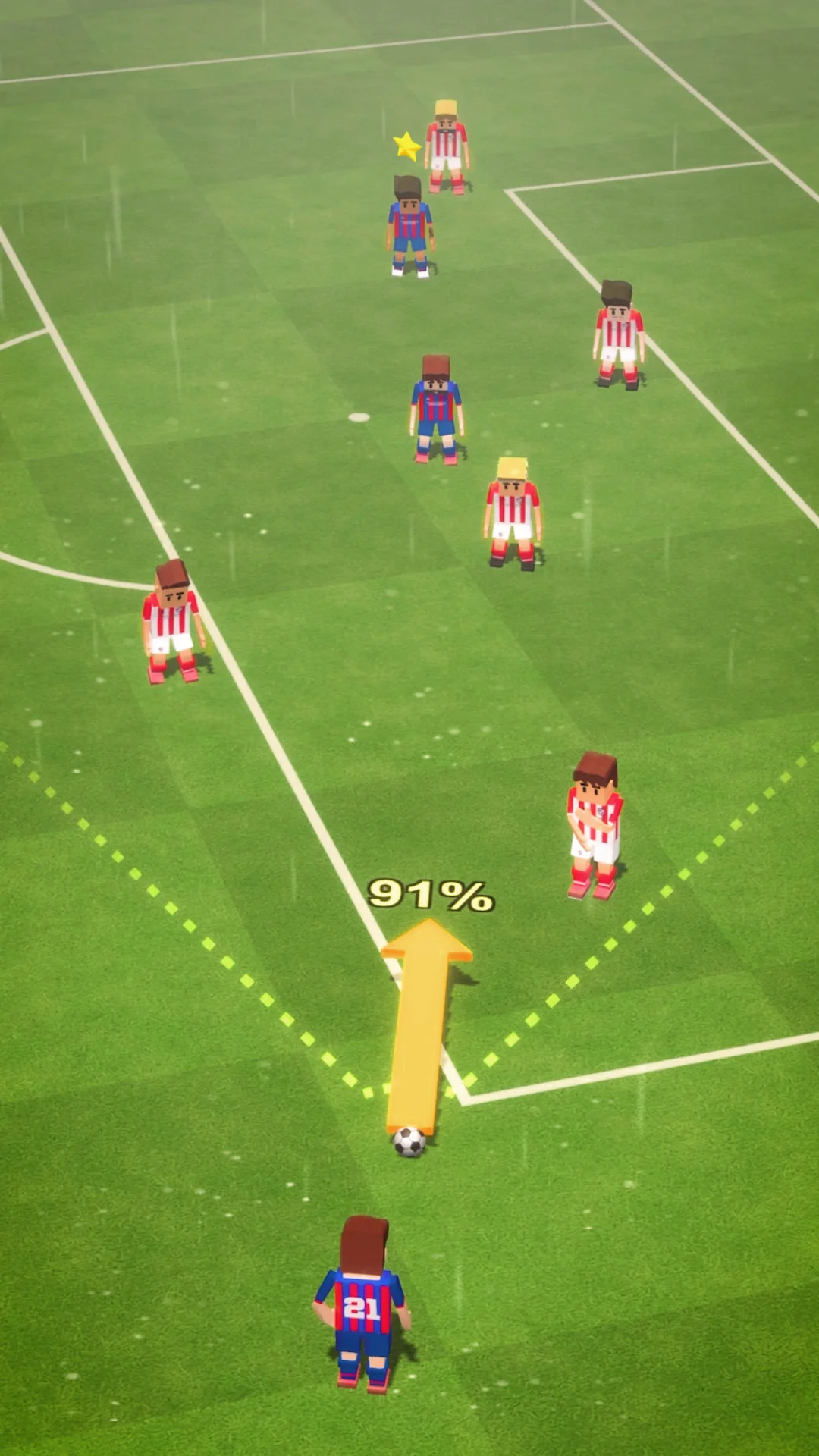 Snímek obrazovky Mini Soccer Star 3