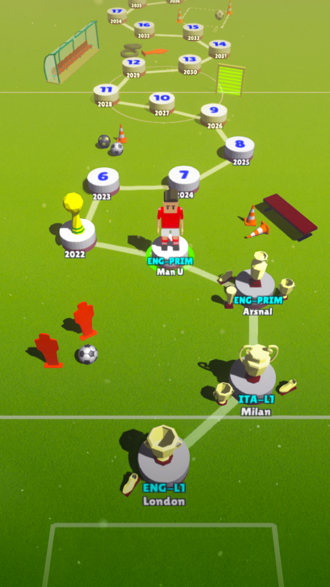 Tangkapan layar Mini Soccer Star 8