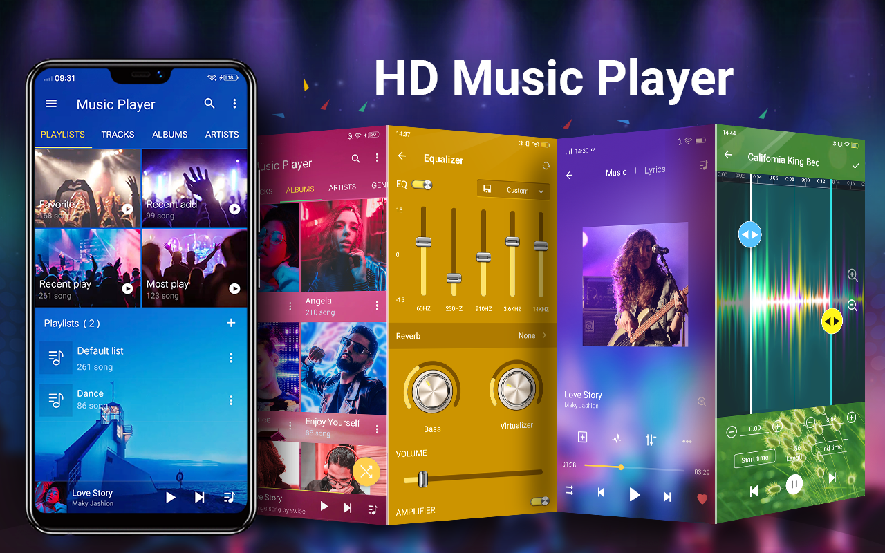 Captura de pantalla Music Player para Android 1