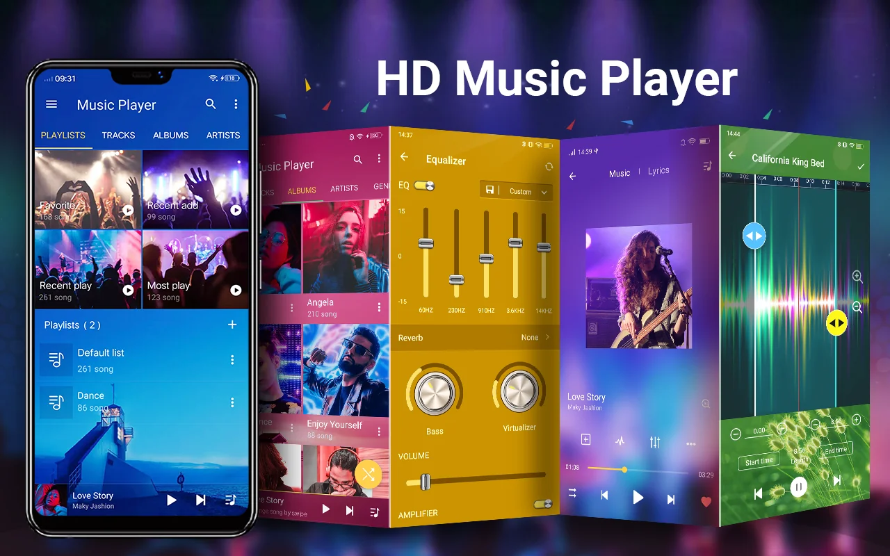Captura de pantalla Music Player para Android 1
