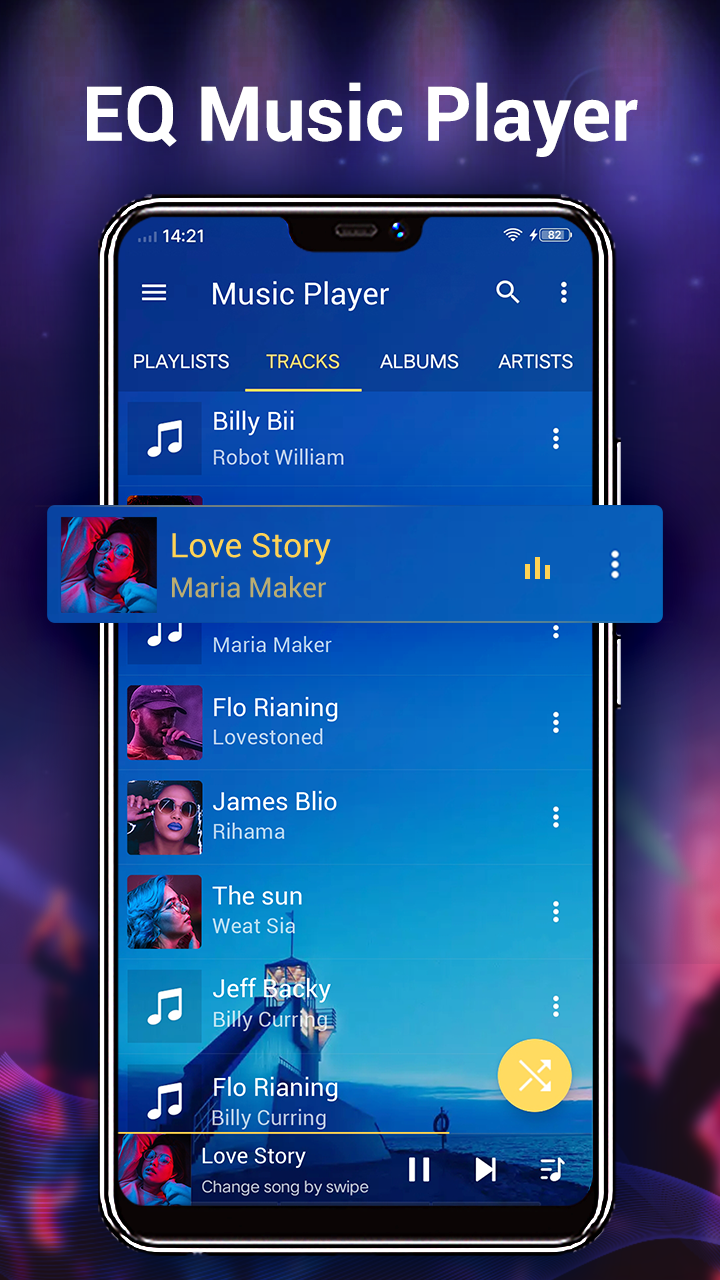 Captura de pantalla Music Player para Android 3