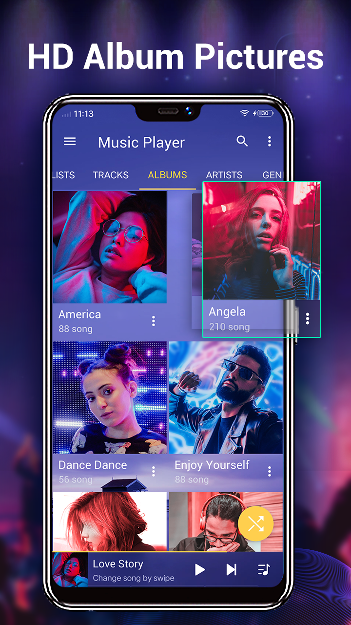 Captura de pantalla Music Player para Android 4