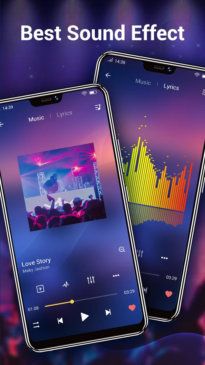 Captura de pantalla Music Player para Android 5
