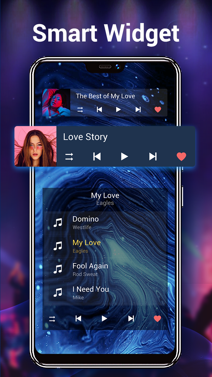 Captura de pantalla Music Player para Android 7