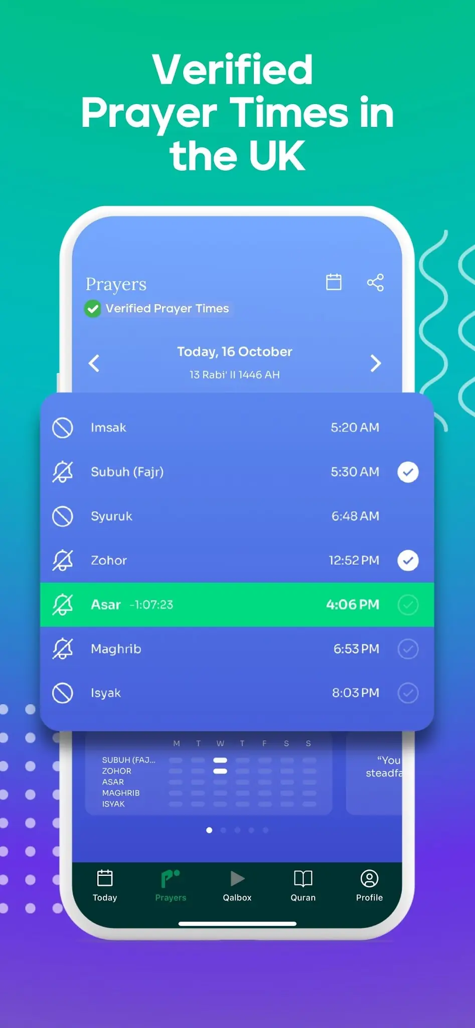 Ảnh chụp màn hình Muslim Pro 3