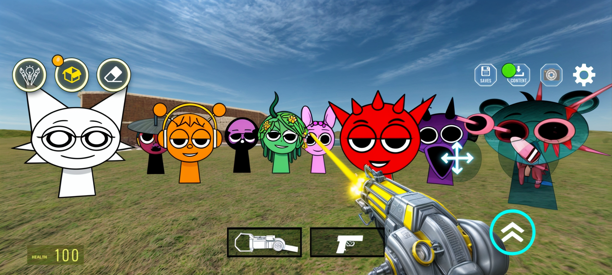 Ekran Görüntüsü Nextbots In Playground mod 1