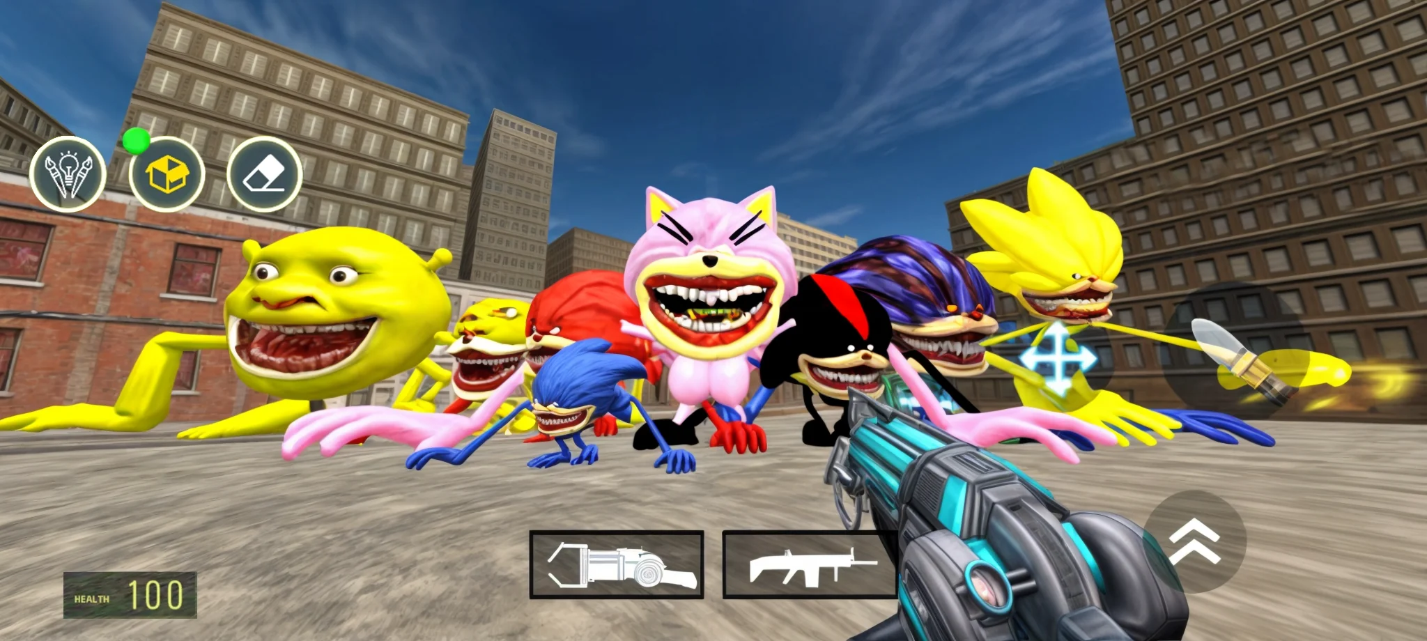 Снимка на екрана Nextbots In Playground mod 2