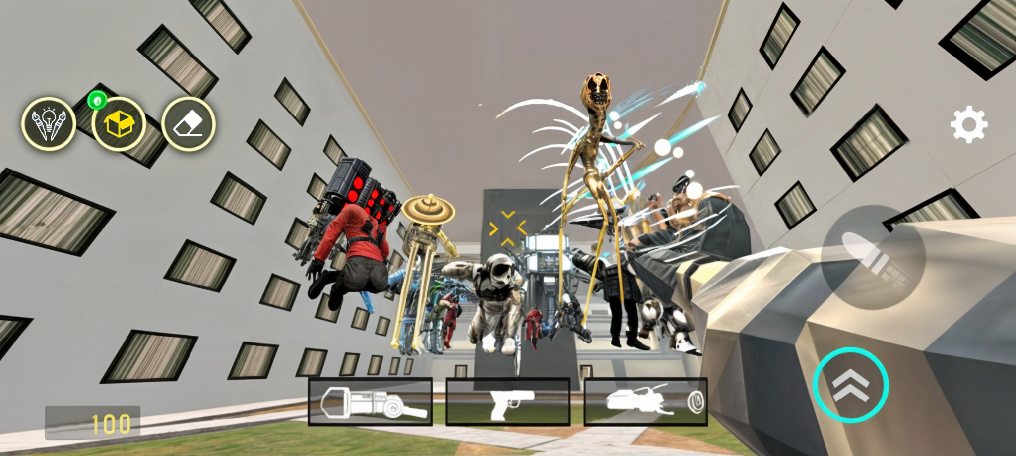 Ekran Görüntüsü Nextbots In Playground mod 4