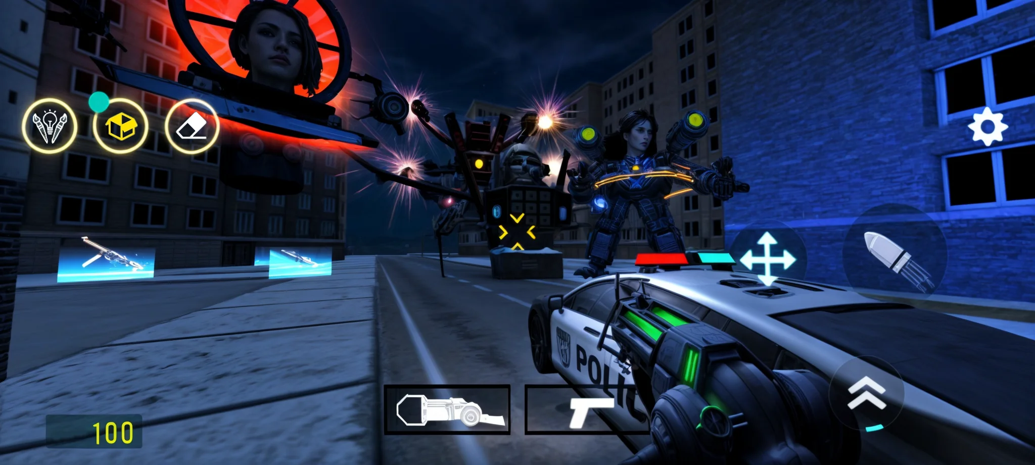 Снимка на екрана Nextbots In Playground mod 5