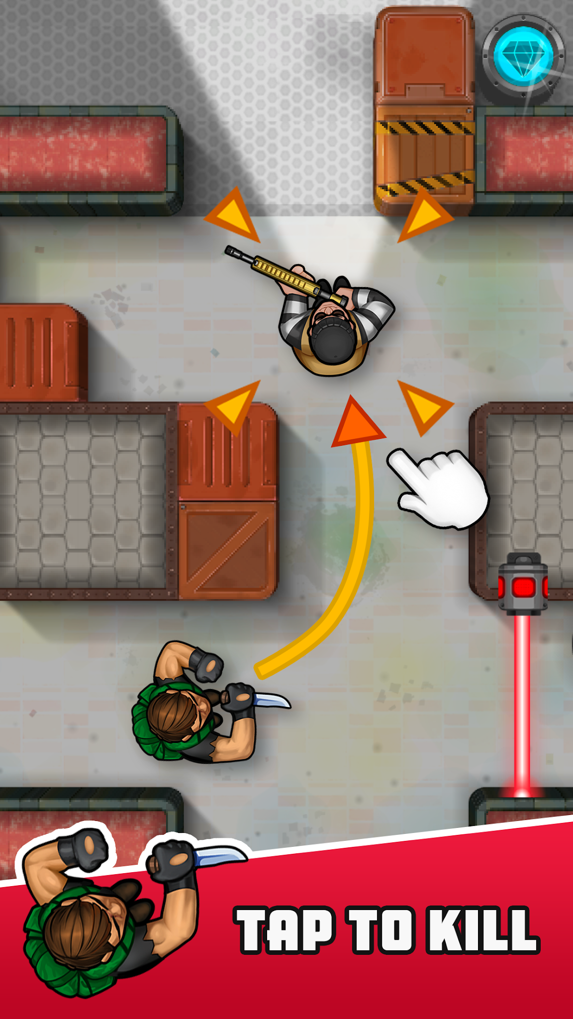 Tangkapan skrin Hunter Assassin 1
