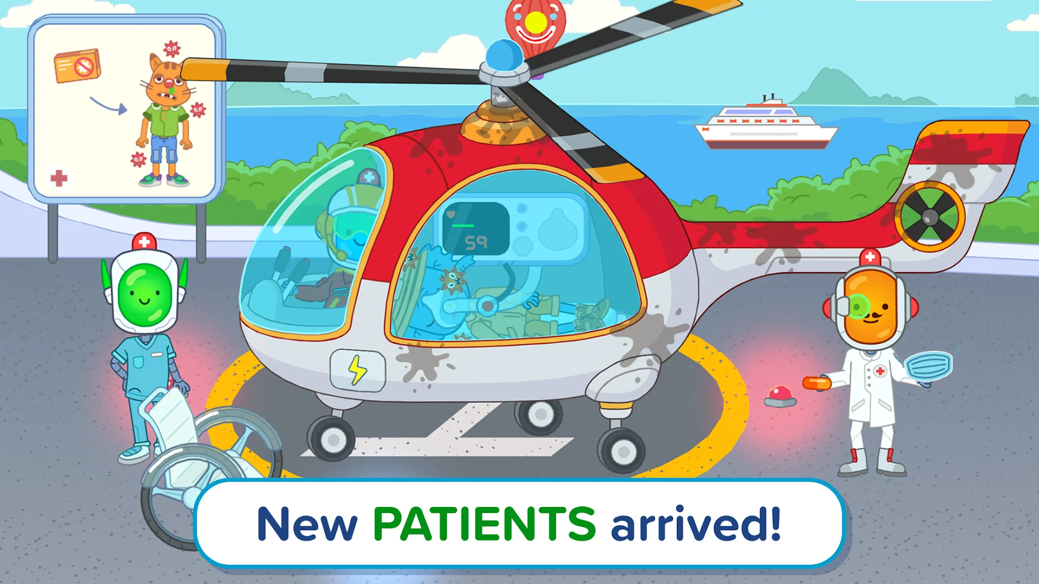 Schermata Pepi Hospital 2: Flu Clinic 2
