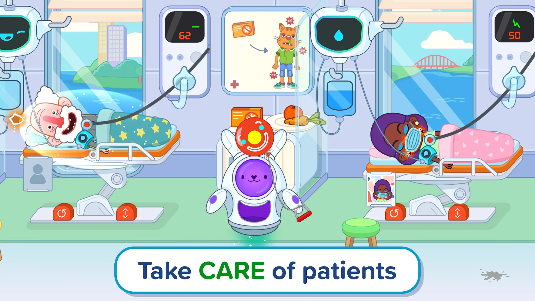 Schermata Pepi Hospital 2: Flu Clinic 5