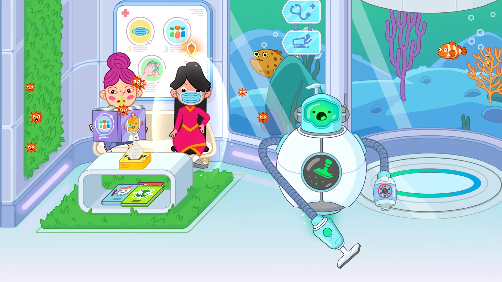 Schermata Pepi Hospital 2: Flu Clinic 6