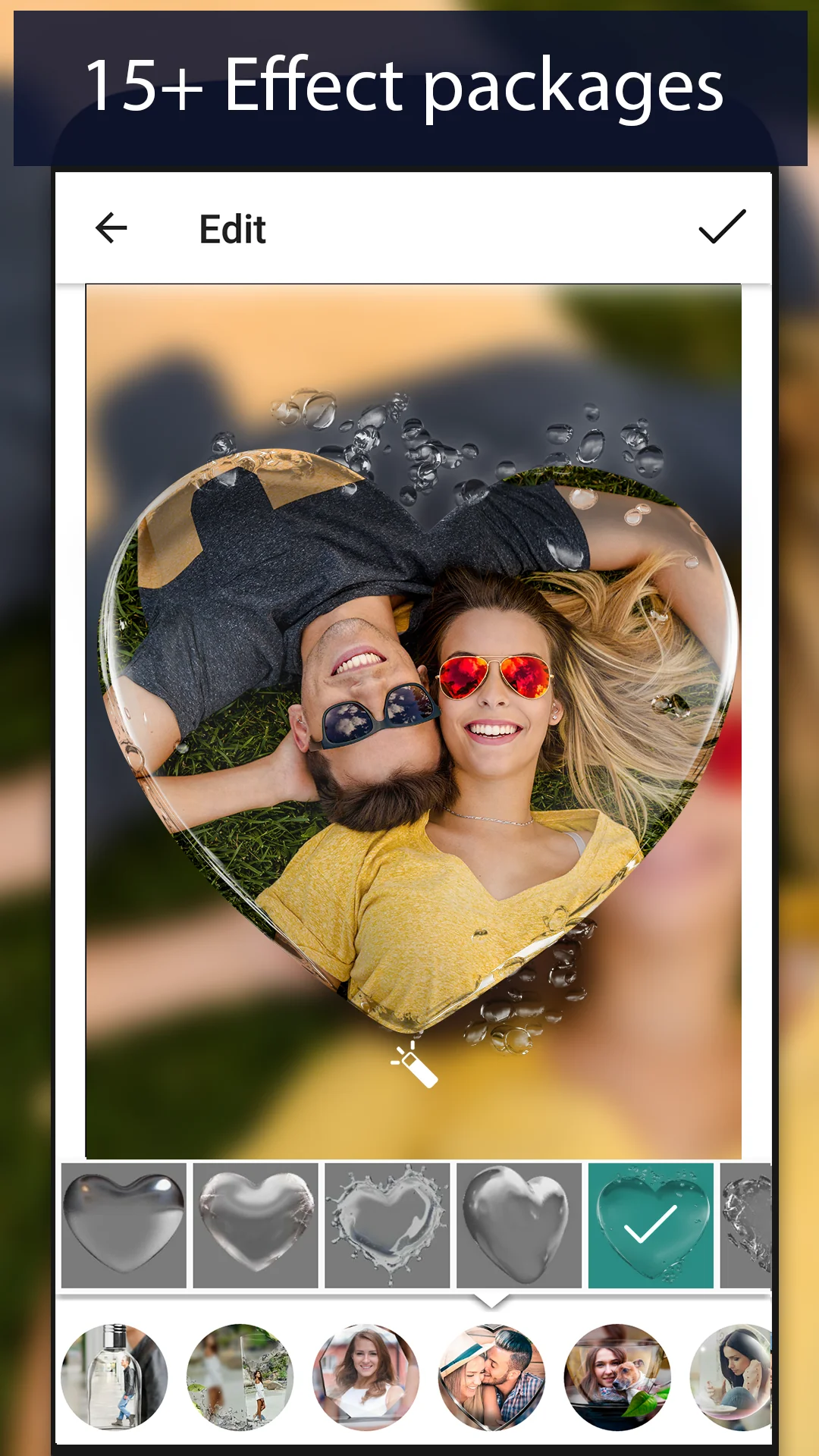 Снимка на екрана PiP camera collage maker 7