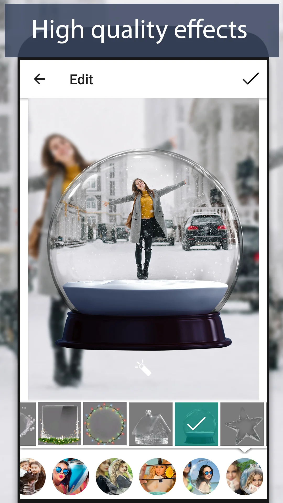 Снимка на екрана PiP camera collage maker 8
