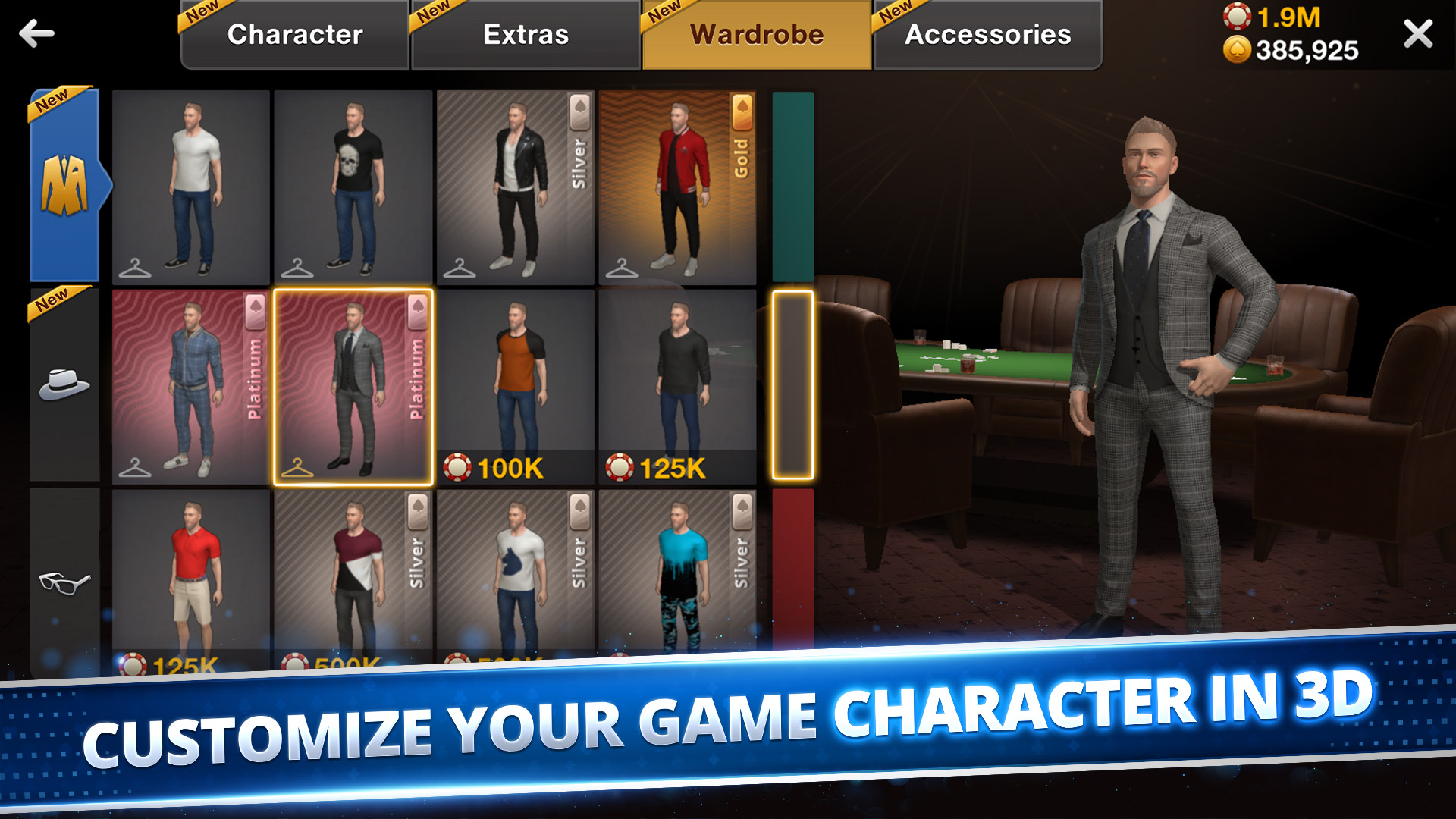 ภาพหน้าจอ Poker Games: World Poker Club 3